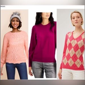 Three sweater bundle